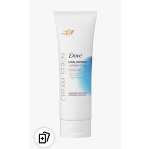 Dove Hyaluronic Acid Hydrating Cream Serum for Dry Skin with Niacinamide